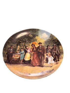 Berlin Design Collector Plate B-702 Die Ferienwoche Familie Kappelmann Nitschke